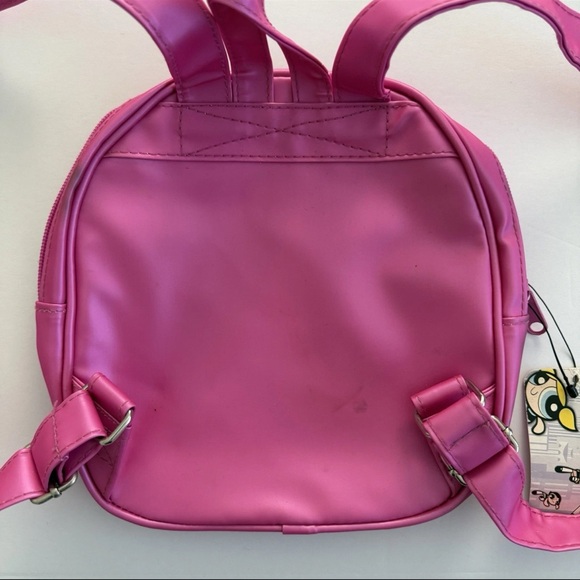Vintage Y2K 2000s Powerpuff Girls Mini Backpack Purse Shoulder Bag Rainbow RARE! - Picture 9 of 16